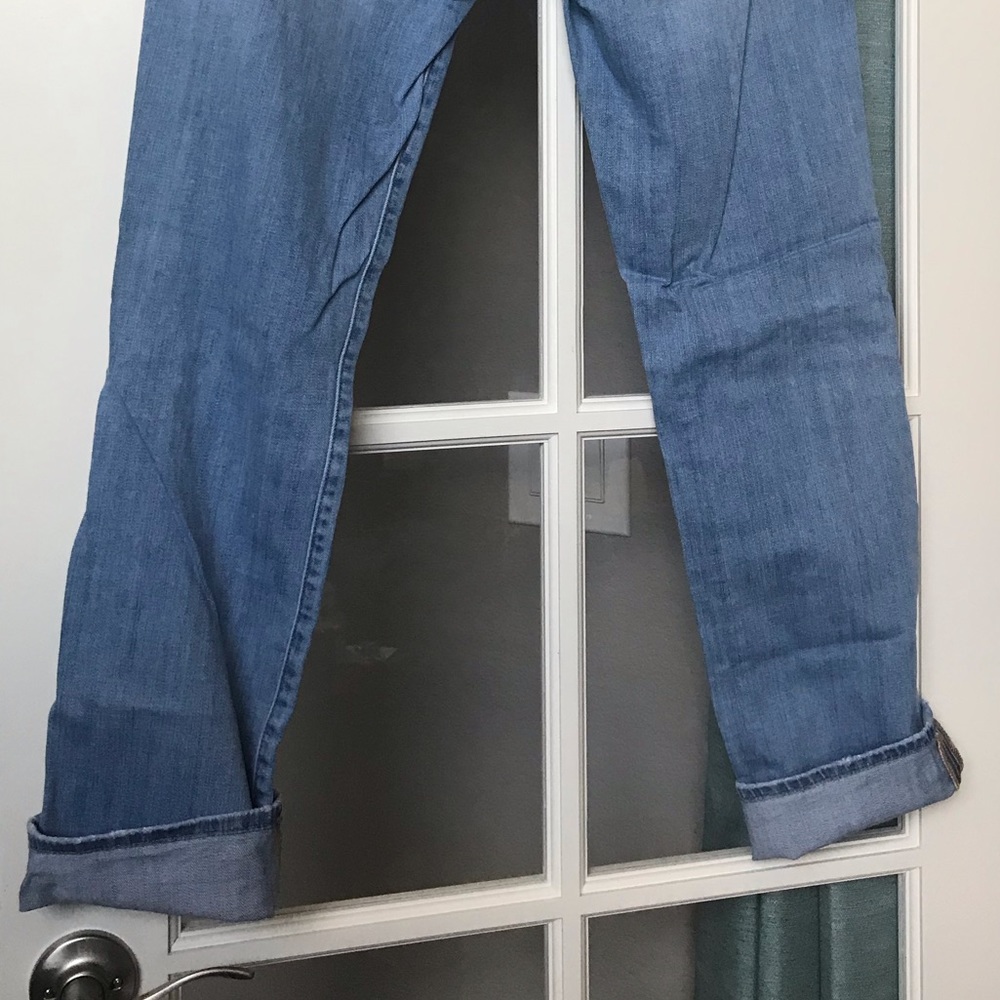 Lucky Brand Distressed Straight Denim - Picture 3 of 6